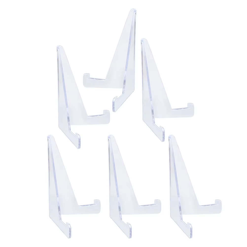 Soportes acrílicos transparentes para tarjetas coleccionables