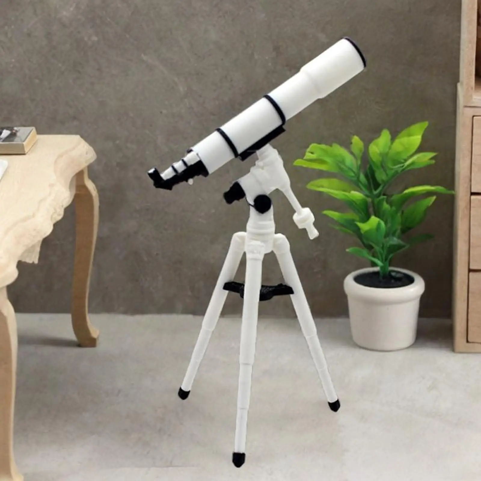 Telescopio astronómico para casa de muñecas, juego de imitación infantil - imagen 4