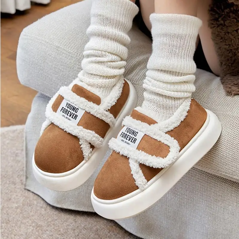 Pantuflas antideslizantes de algodón para niños - imagen 4