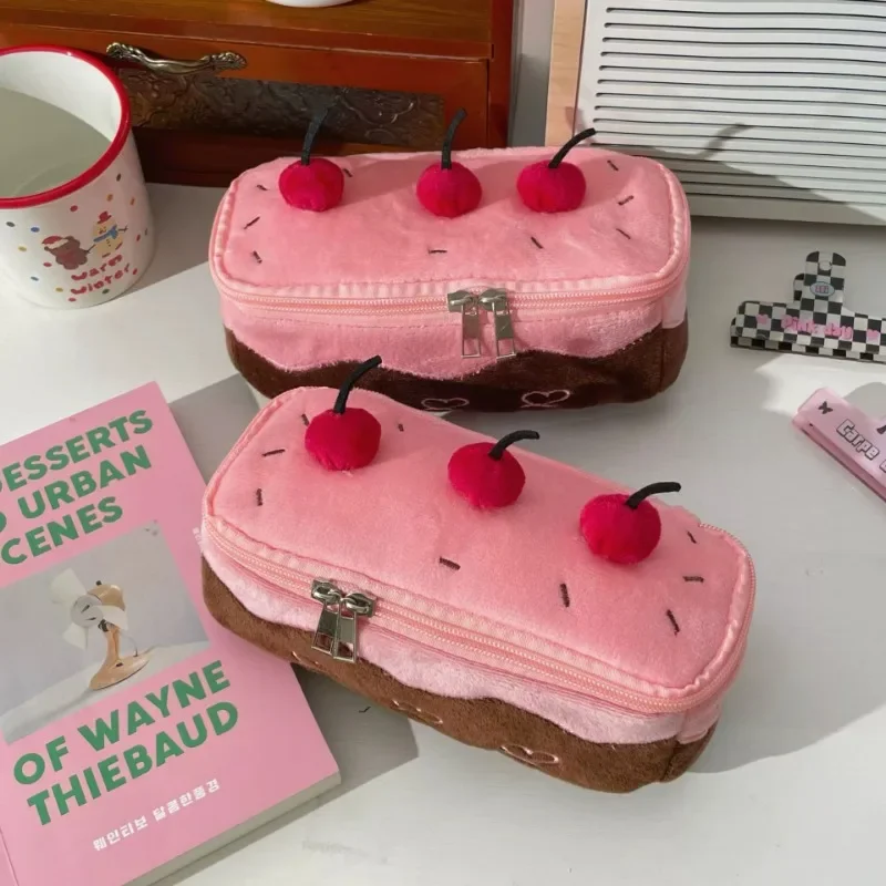 Estuche de lápices de cereza para niños – bolsa escolar