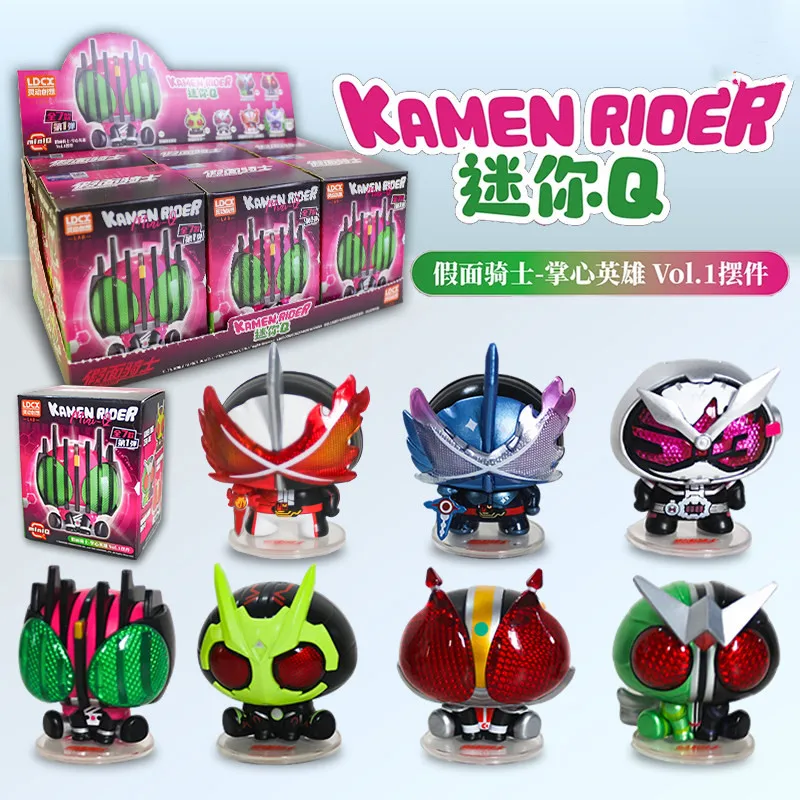 Kamen Rider figura de anime coleccionable sorpresa para niños - imagen 3