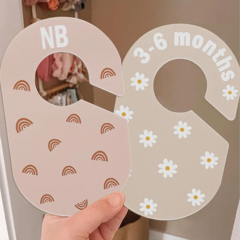 Organizador de armario para bebés diseño minimalista doble cara - imagen 2