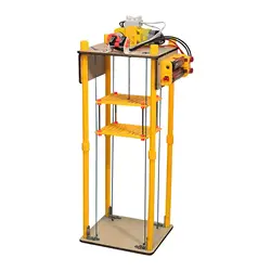 Ascensor de juguete DIY para aprendizaje infantil - Experimentos