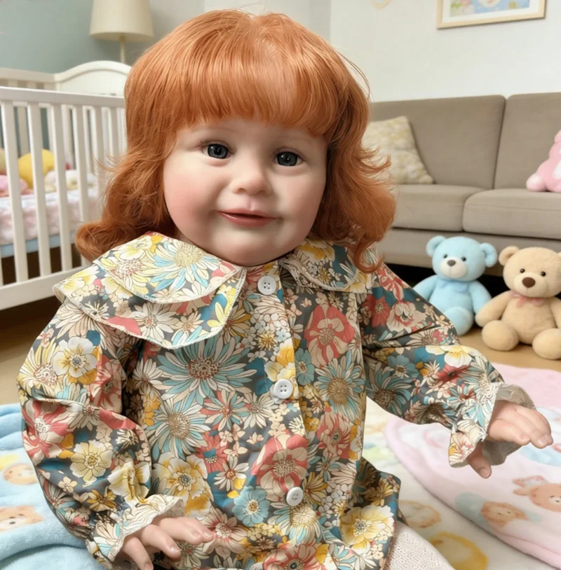 Muñeca Reborn Zoe realista con piel pintada a mano 3D tacto suave - imagen 4