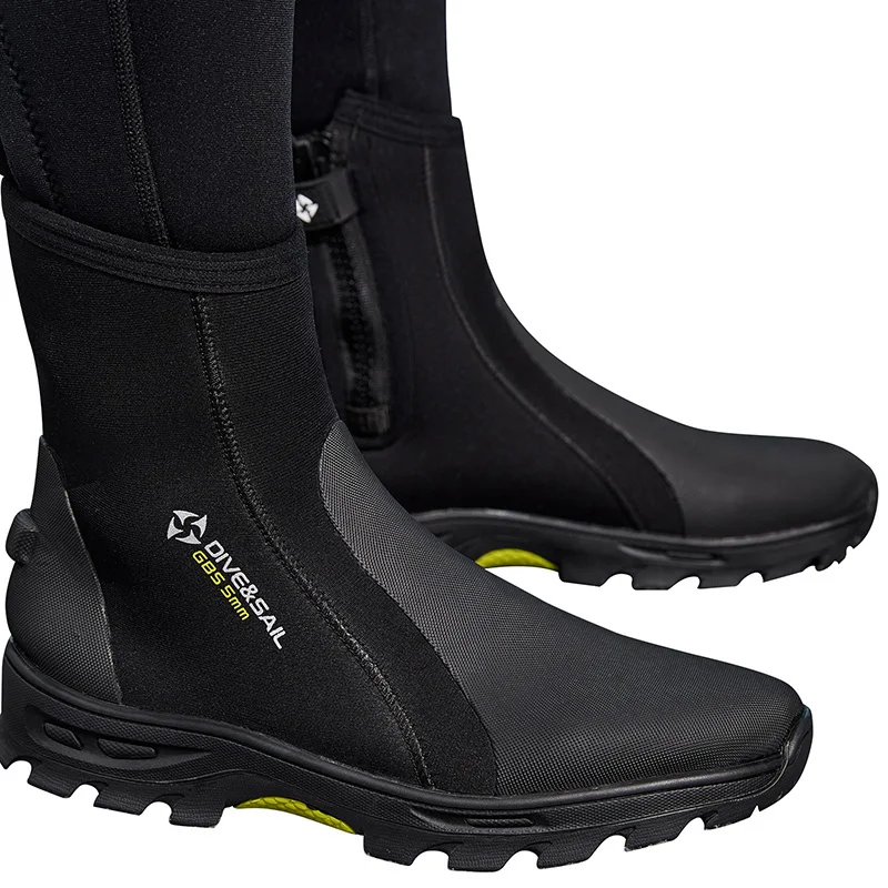 Botas de buceo de neopreno con cremallera y suela antideslizante - imagen 4
