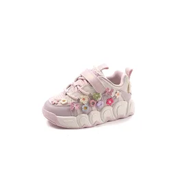 Zapatillas niña transpirables con lazo – Diseño fresco primavera