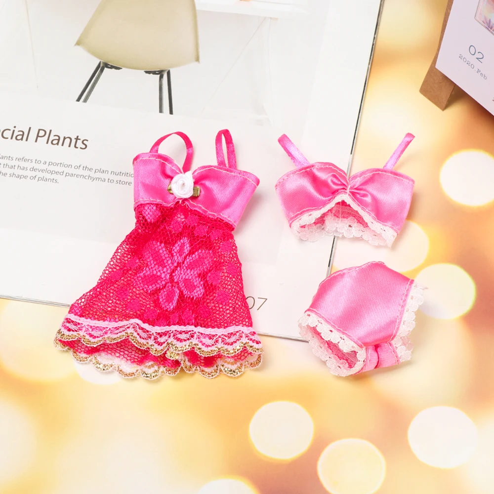 Conjunto de ropa para muñecas – Pijama y vestido de noche