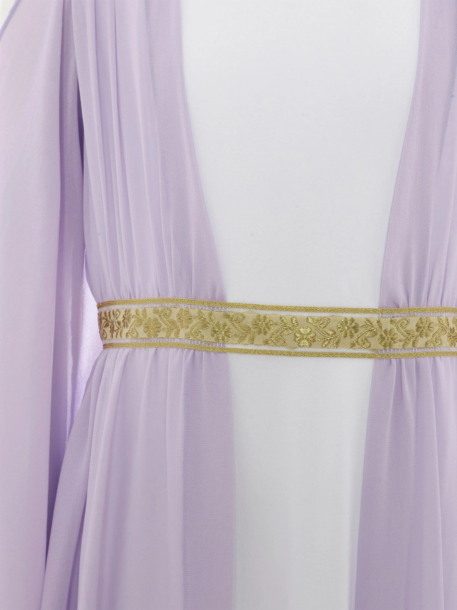 Disfraz de Halloween para niñas de diosa romana con toga bordada - imagen 4