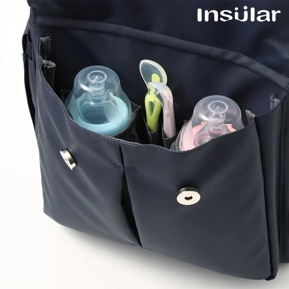 Bolsa de pañales impermeable con viñetas animales INSULAR - imagen 4
