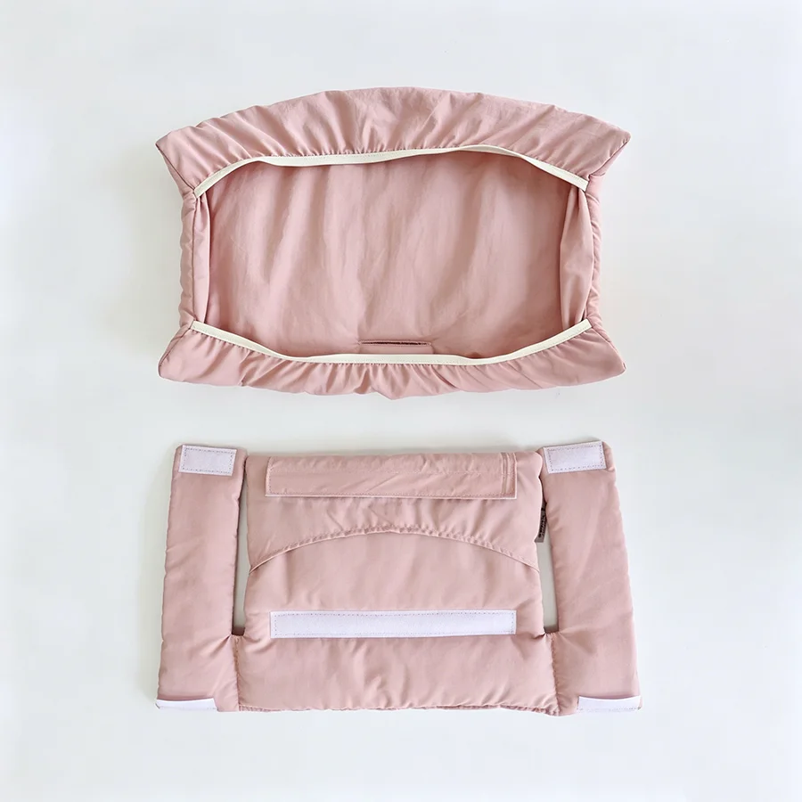 Cojín transpirable para silla de comedor infantil, color liso - imagen 4