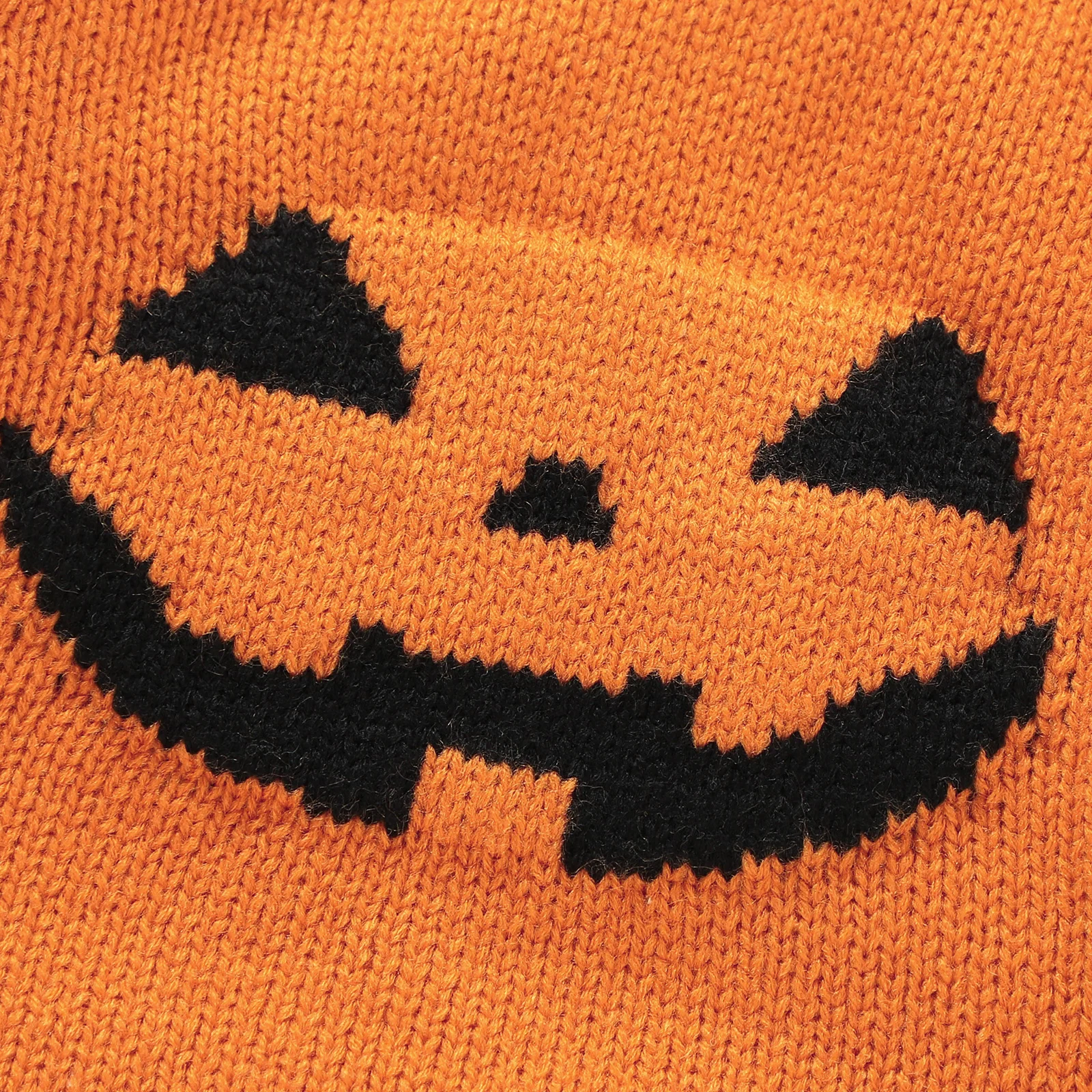 Mono de punto bebé Halloween con calabaza - imagen 4