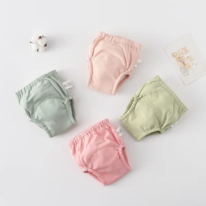 Pantalones de aprendizaje impermeables y reutilizables para bebé - imagen 3