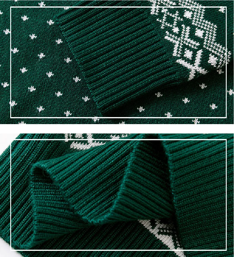 Ejemplo de estampado navideño