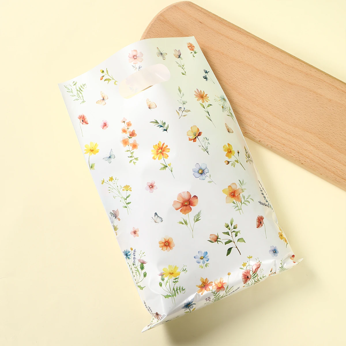 Bolsa de regalo floral para fiesta de nacimiento infantil - imagen 4
