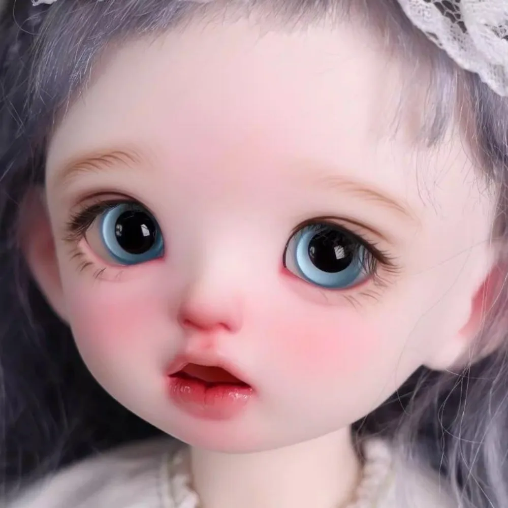 Ojos de cristal para muñecas BJD, colores marrón, rojo y azul - imagen 2