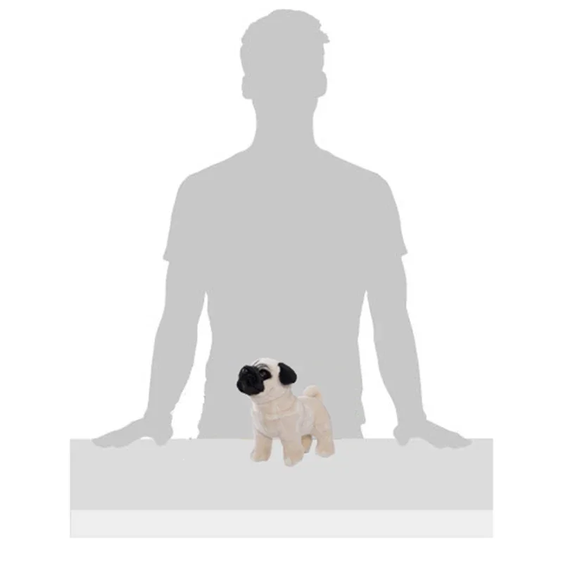 Peluche de perro Shar Pei y Bulldog para regalo de cumpleaños - imagen 2