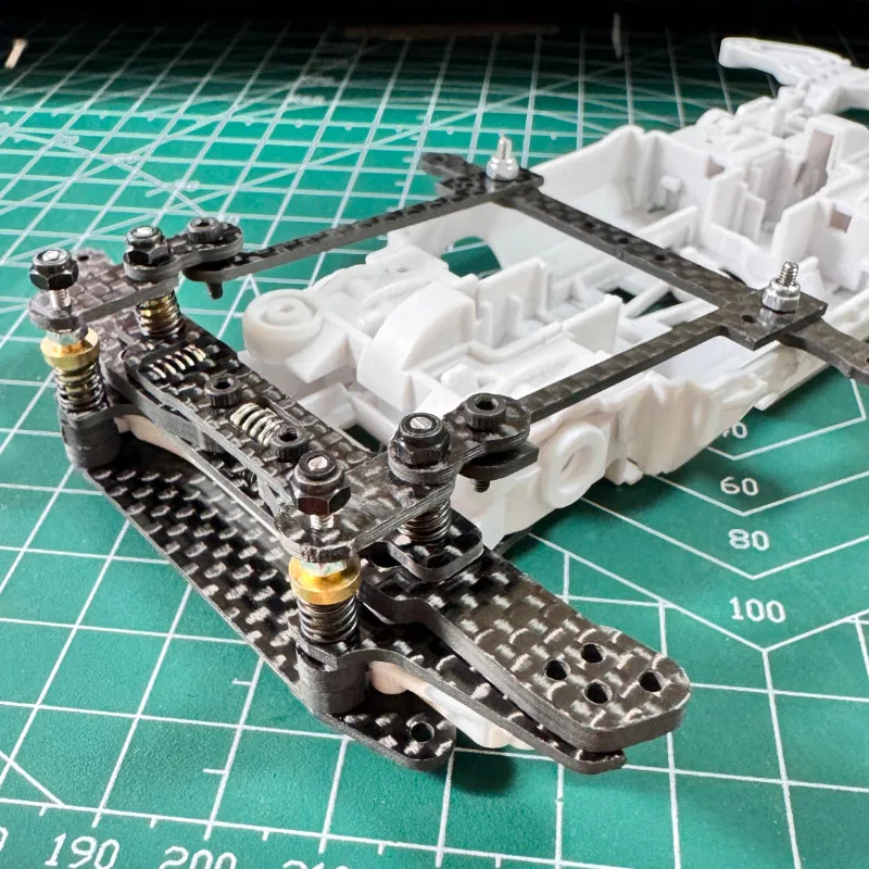 Amortiguador de fibra de carbono para coche de carreras 4WD - imagen 2