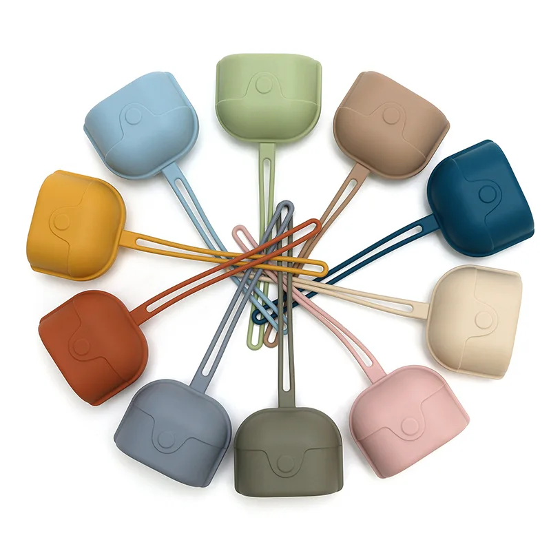 Porta chupetes de silicona a prueba de polvo con bolsa - imagen 3