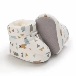 Botas de invierno bebé con suela suave antideslizante