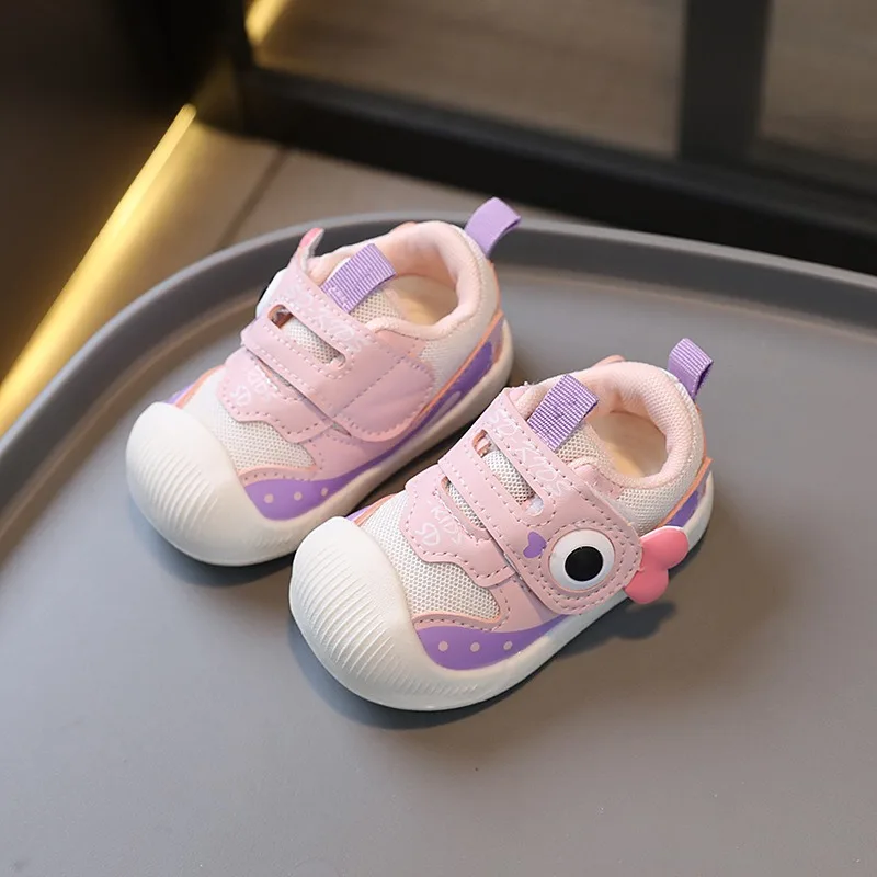Zapatillas para caminar cómodas infantiles de otoño, deportivas