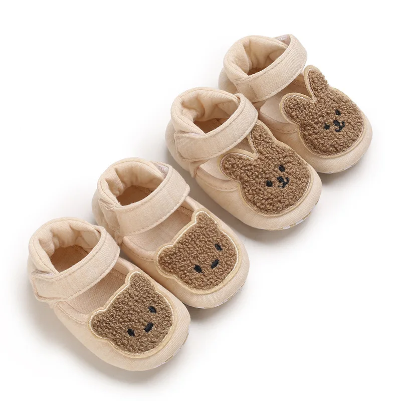 Zapatos primeros pasos de suela blanda para bebé con dibujos animados - imagen 4
