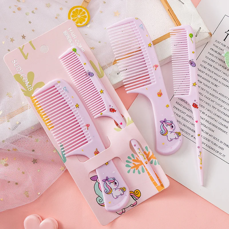 Peine antiestático infantil estilo fresa para peluquería de bebé