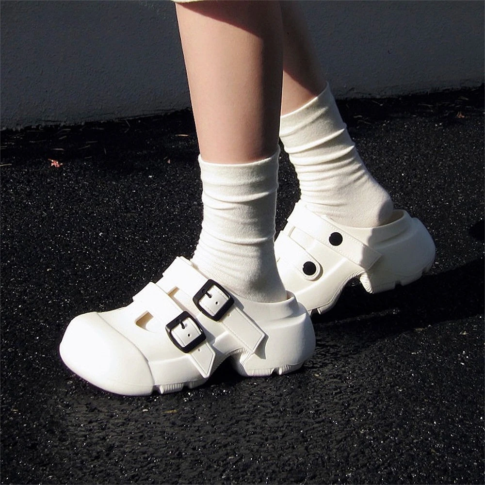 Sandalias infantiles de plataforma con hebilla, suela EVA verano - imagen 5