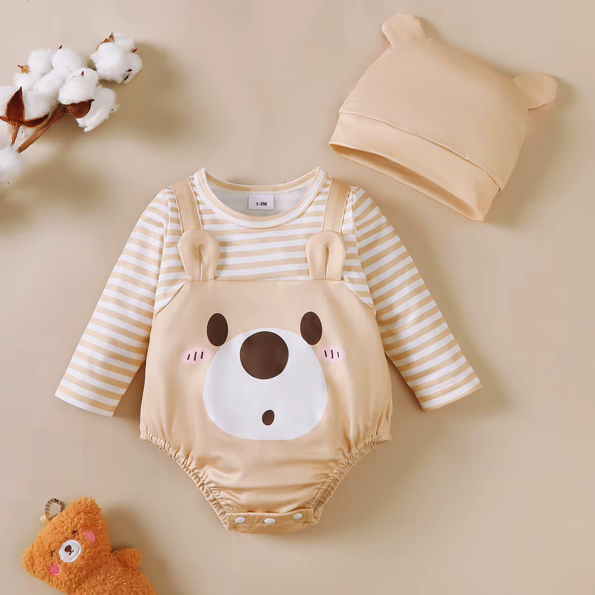 Estilo de otoño para bebé recién nacido