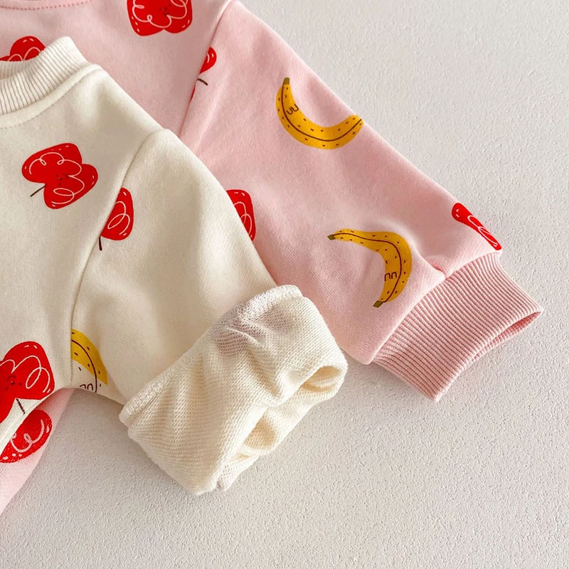Sudadera con Estampado de Frutas para Bebé Niña – Moda Infantil - imagen 5
