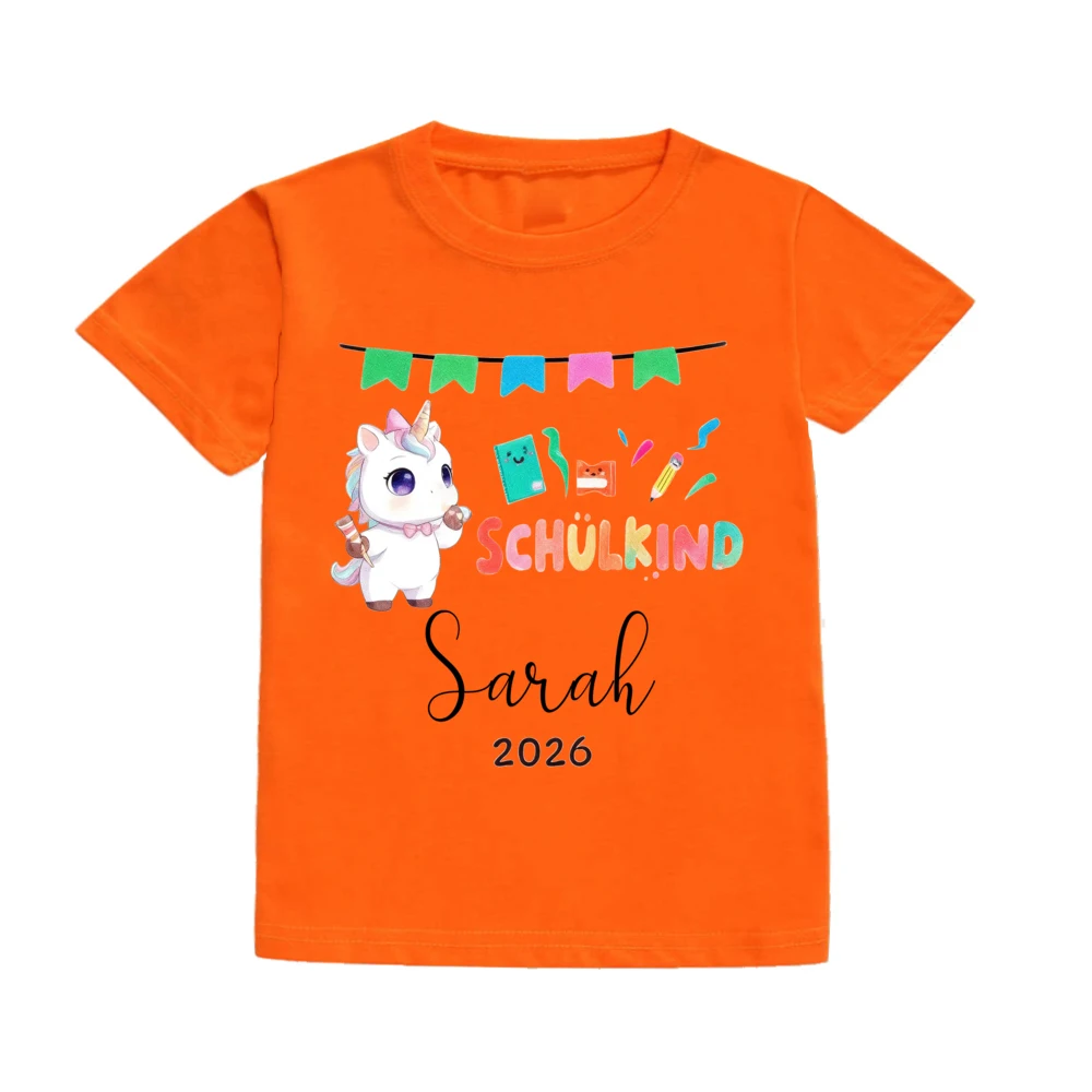 Grupo de camisetas personalizadas con distintos nombres