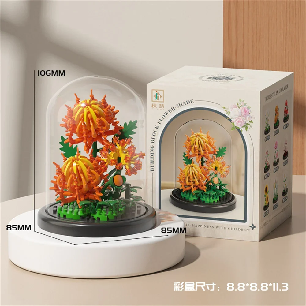 Bonsái decorativo de microbloques para habitación infantil - imagen 3