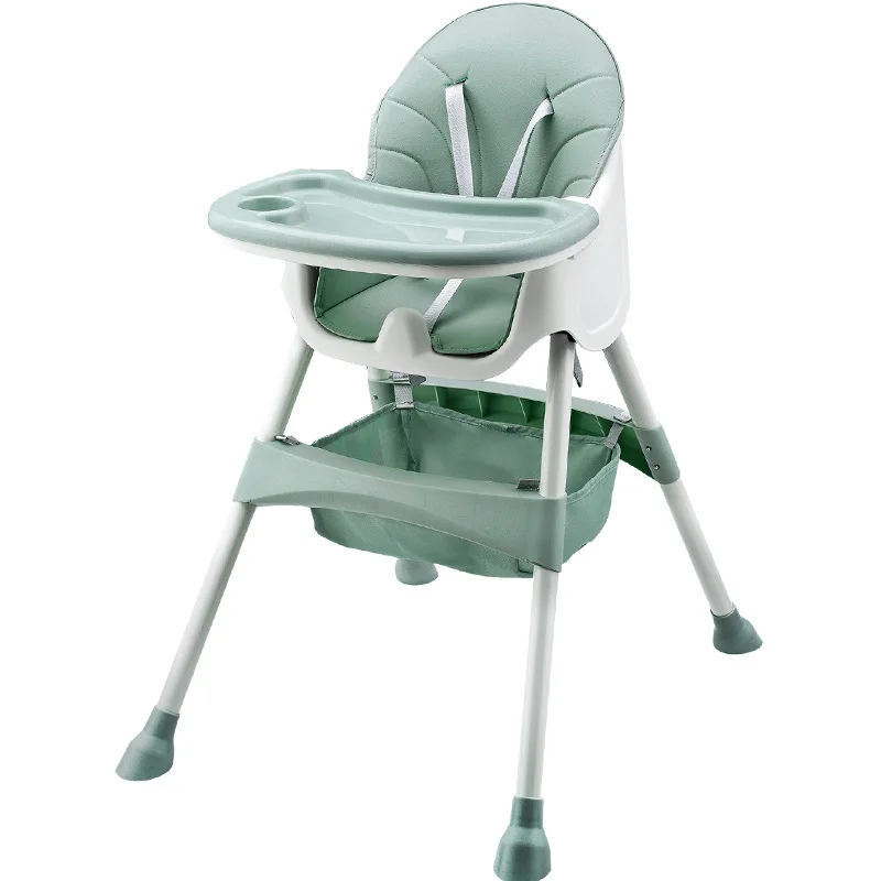 Silla de comedor ajustable desmontable en dos piezas para bebé - imagen 3