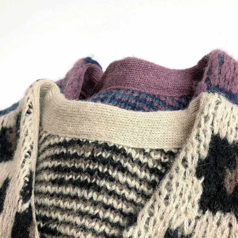 Milancel Suéter de leopardo para niñas y cárdigan de punto suave - imagen 3