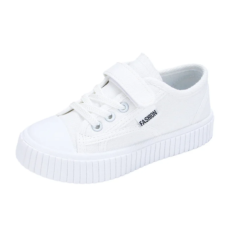Zapatos de lona infantiles transpirables de suela blanda - imagen 2
