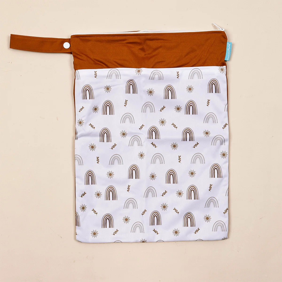HappyFlute Bolsa Pañales Impermeable para Cochecito – Secos y Húmedos - imagen 3