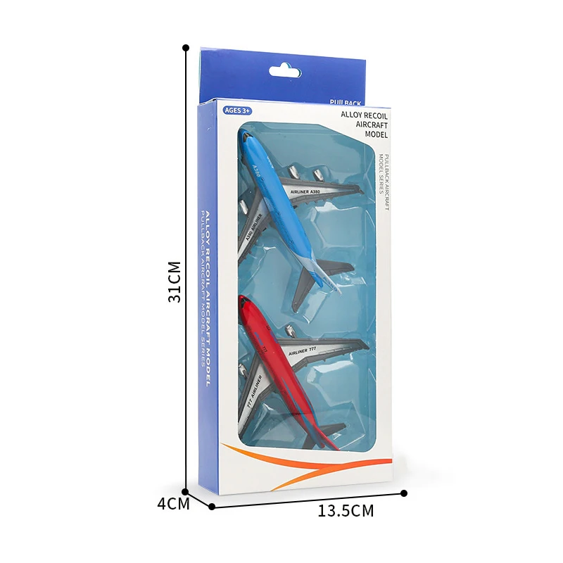Pack de 2 aviones de línea
