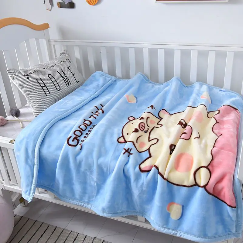 Manta bebé con dibujos animados – Suave y cálida para invierno - imagen 4