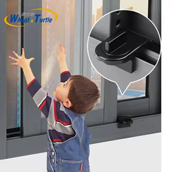 Cerradura de seguridad infantil para ventanas correderas y armarios