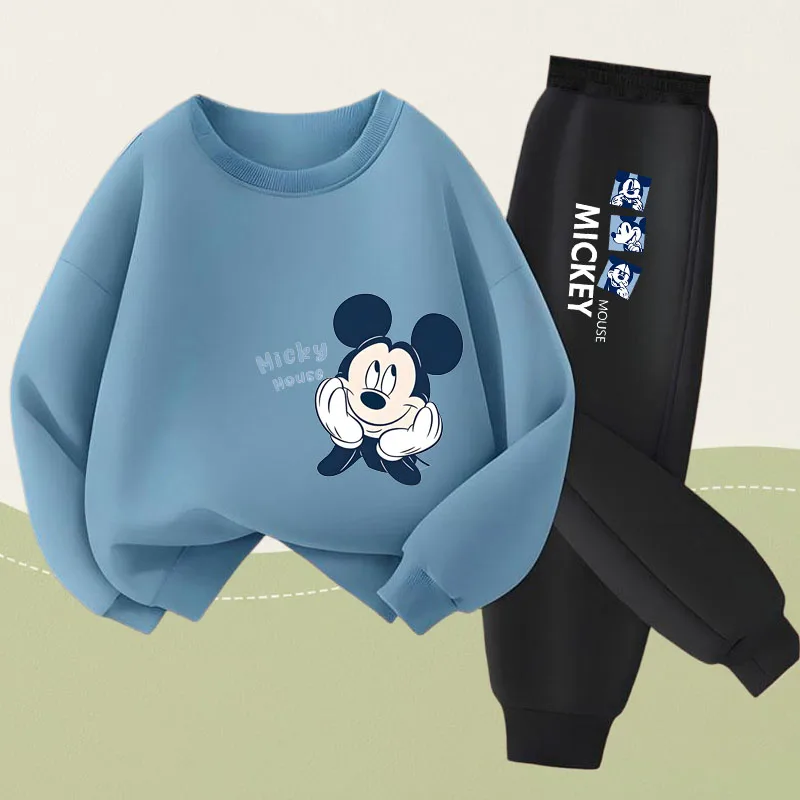 Conjunto de sudadera y pantalón largo para niño transpirable - imagen 4