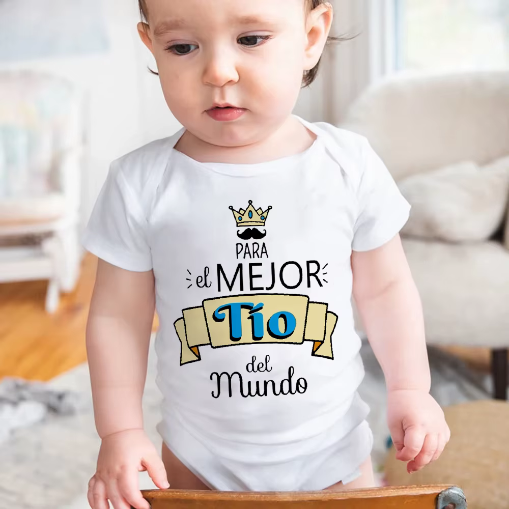 Body con estampado español para bebé recién nacido - imagen 4
