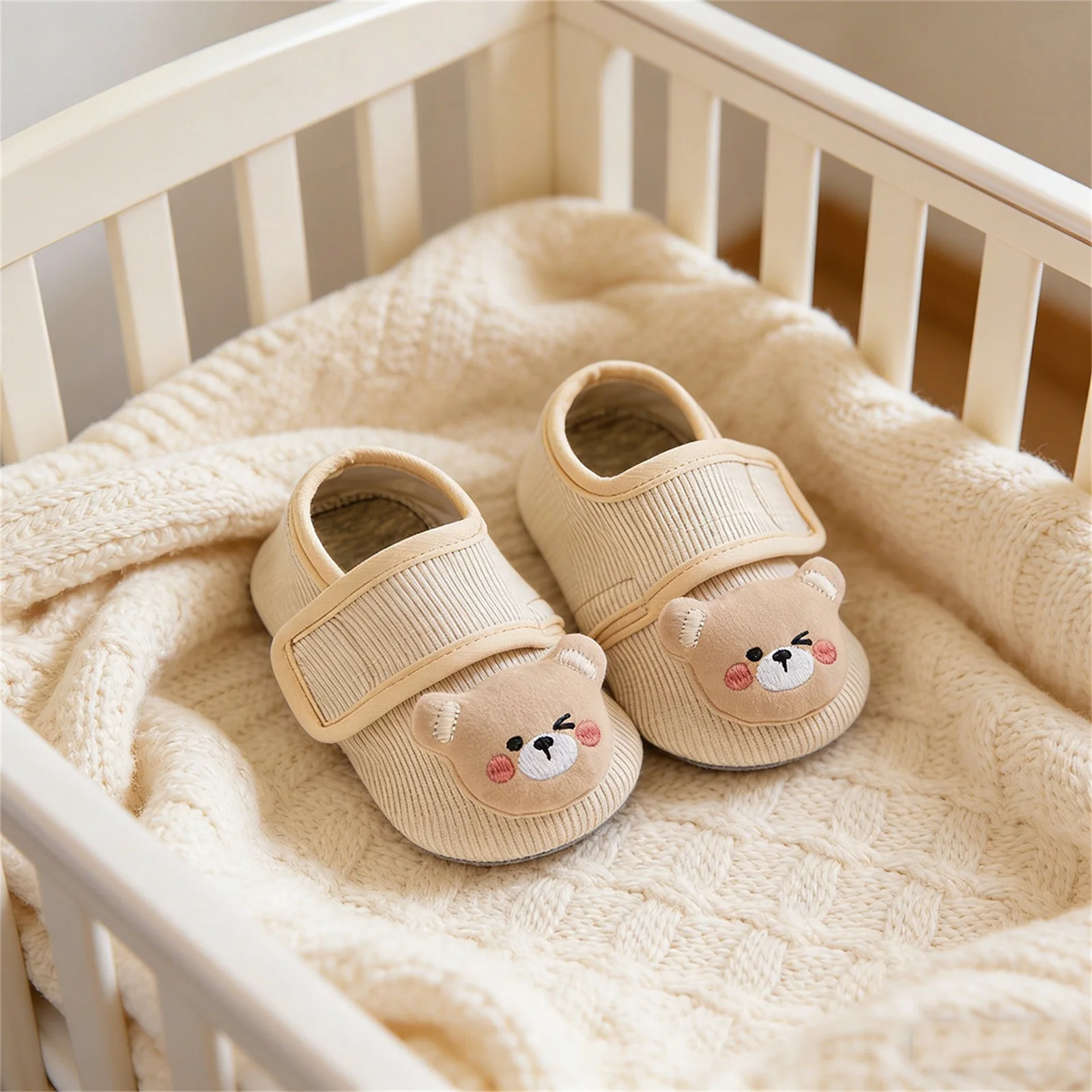 Zapatos de bebé antideslizantes para caminar, dibujos infantiles - imagen 5