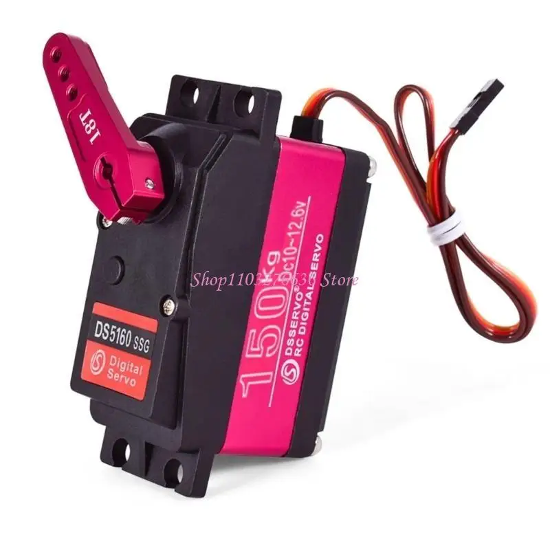 Servo digital impermeable con engranaje metálico para coche