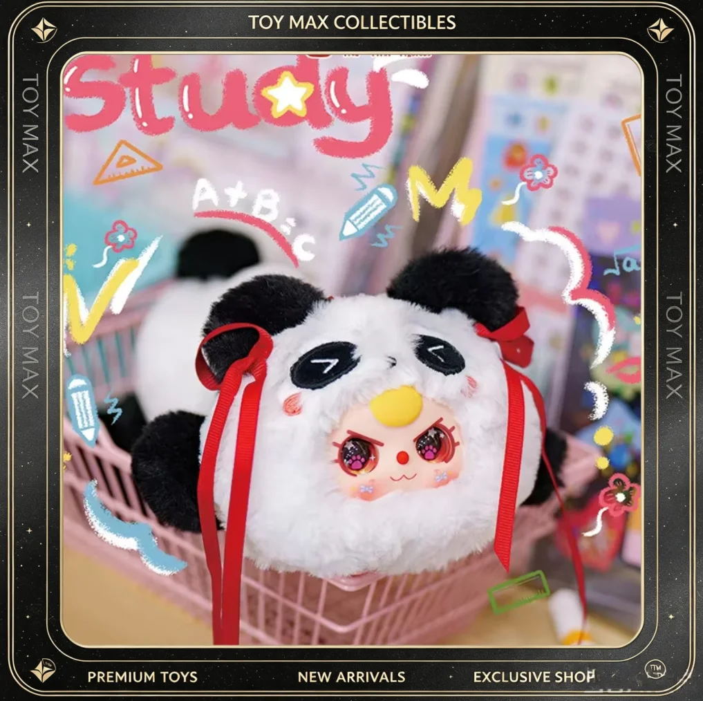 Bolsa de papelería Baby Three de gran capacidad con peluches - imagen 5
