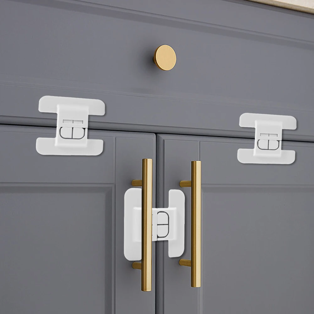 Cerradura de seguridad transparente para bebés – Protege muebles - imagen 5