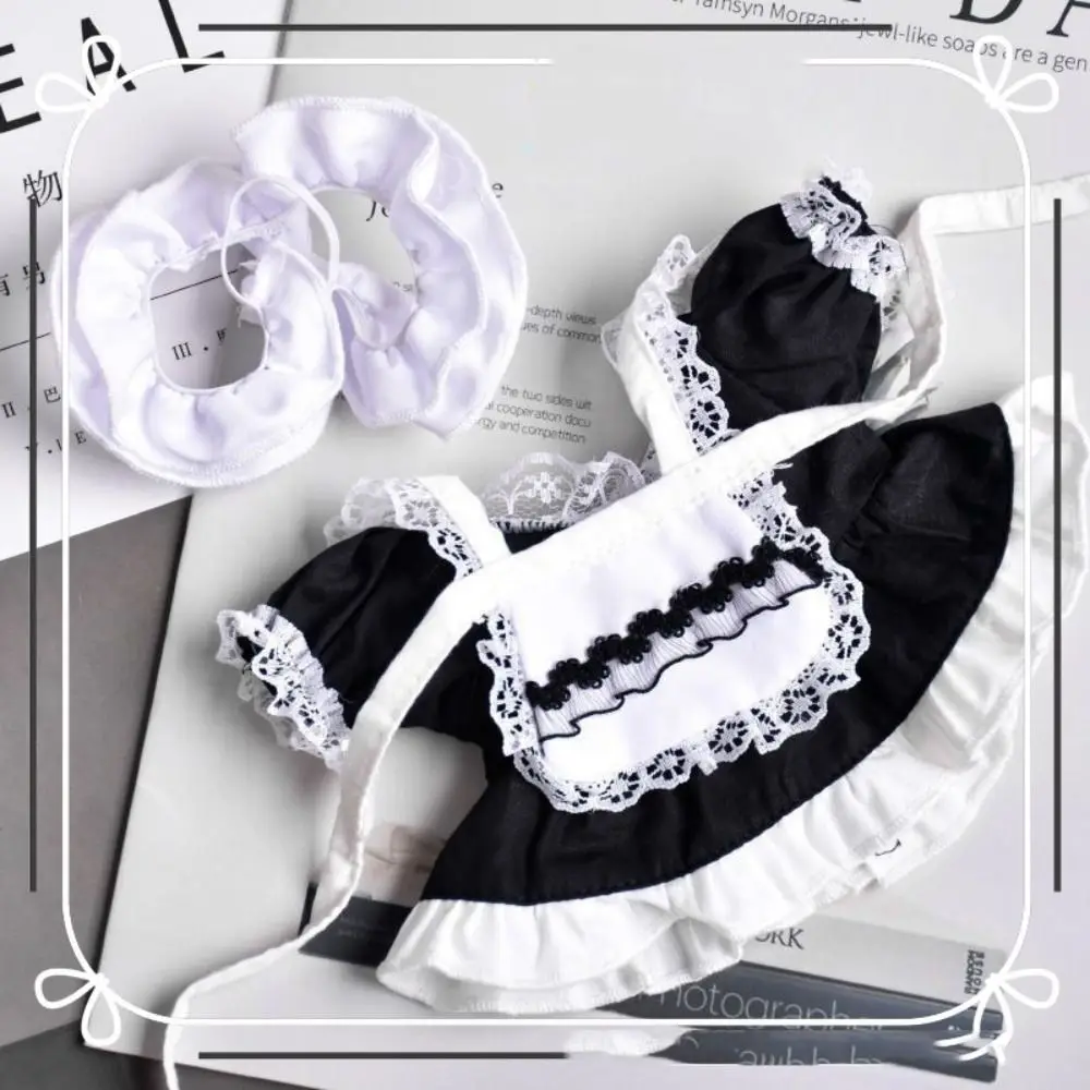 Vestido de novia de gasa blanca para muñeca con tocado - imagen 5