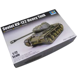 TRUMPETER KV-122 Maqueta de tanque soviético para montar