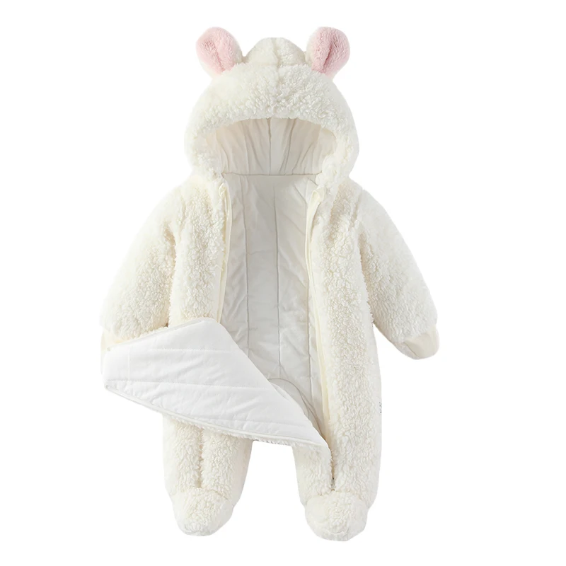 Mono de invierno térmico para bebé niña – Algodón suave - imagen 4