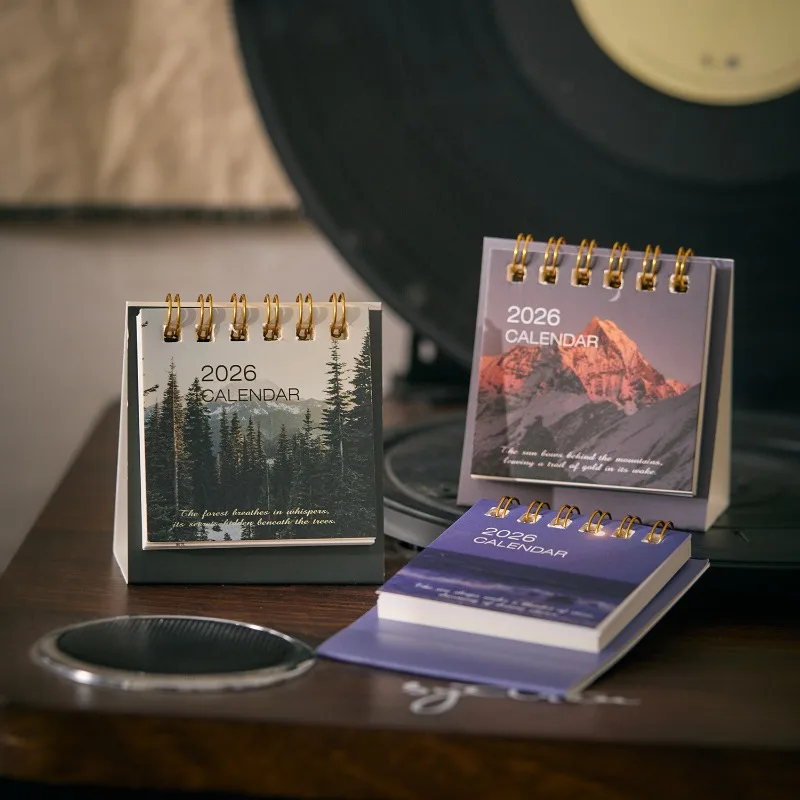 Calendario de escritorio mensual con mini planificador para oficina - imagen 5