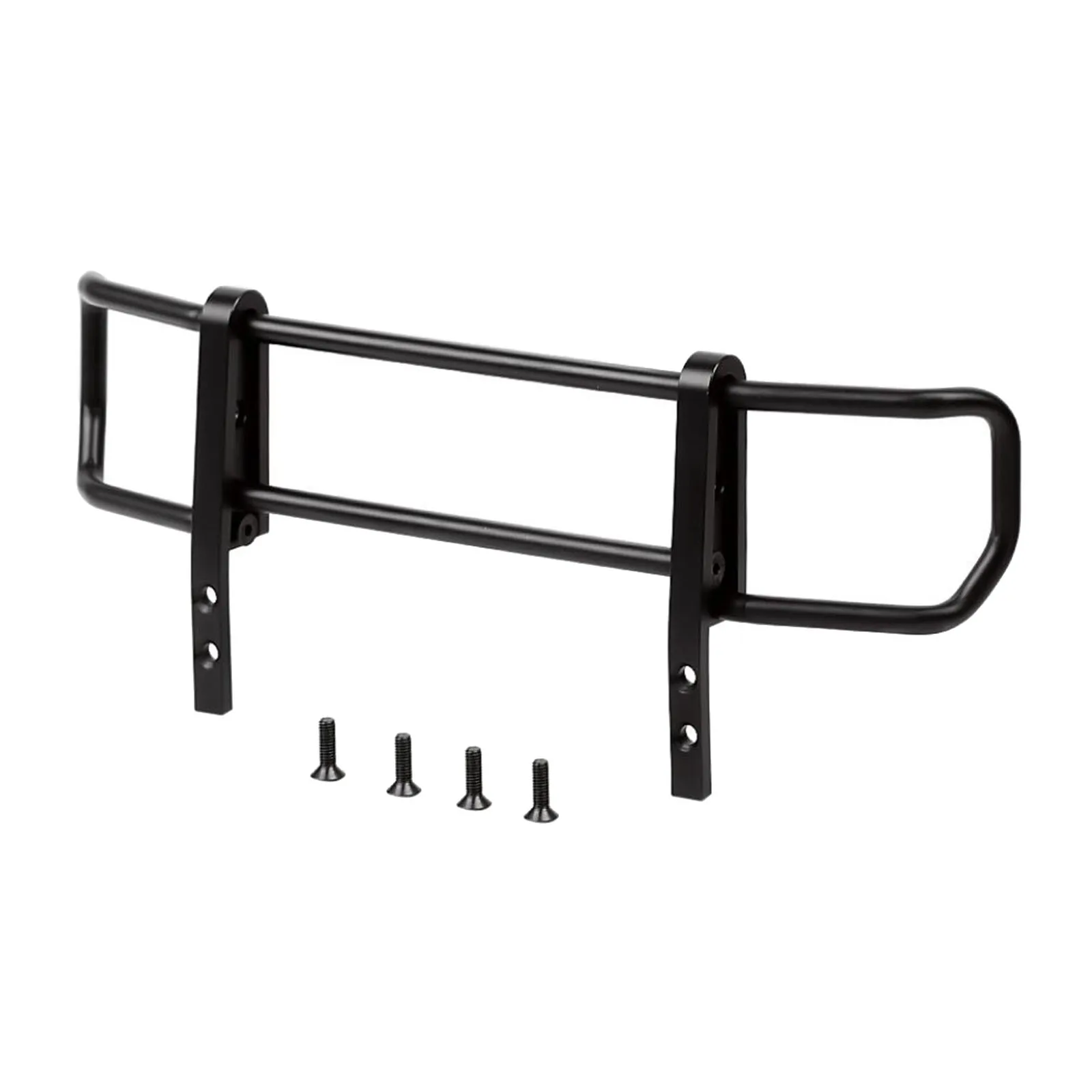 Parachoques delantero de metal para coche radiocontrol en negro - imagen 4