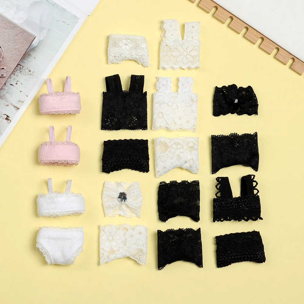 Conjunto de ropa interior para muñecas Blythe 30 cm, encaje suave - imagen 2